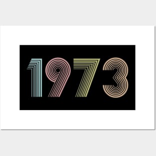 Vintage 1973 46th Birthday Gift idea Men Women Posters and Art